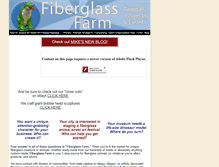 Tablet Screenshot of fiberglassfarm.com